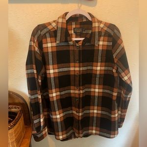 Pendleton 100% Wool Plaid Button Down